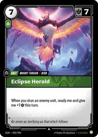 Origins : Eclipse Herald - 059/298 - Foil - Uncommon - Unit
