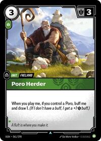 Origins : Poro Herder - 061/298 - Foil - Uncommon - Unit