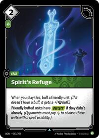 Origins : Spirit's Refuge - 063/298 - Normal - Uncommon - Gear