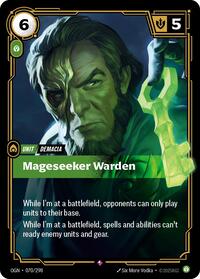 Origins : Mageseeker Warden - 070/298 - Foil - Rare - Unit