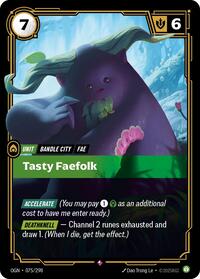 Origins : Tasty Faefolk - 075/298 - Foil - Rare - Unit