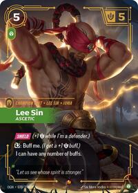 Origins : Lee Sin - Ascetic - 078/298 - Foil - Epic - Champion Unit