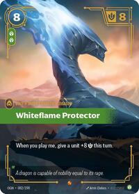 Origins : Whiteflame Protector - 082/298 - Foil - Epic - Unit