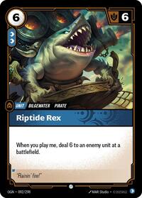 Origins : Riptide Rex - 092/298 - Normal - Common - Unit