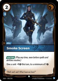 Origins : Smoke Screen - 093/298 - Normal - Common - Spell