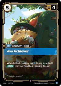 Origins : Ava Achiever - 107/298 - Foil - Rare - Unit
