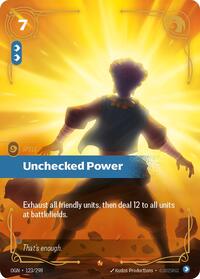 Origins : Unchecked Power - 123/298 - Foil - Epic - Spell
