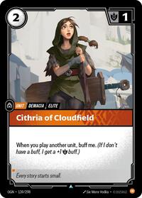 Origins : Cithria of Cloudfield - 139/298 - Foil - Uncommon - Unit