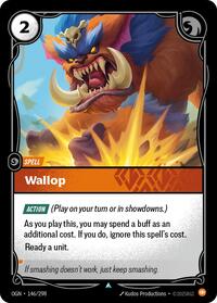 Origins : Wallop - 146/298 - Foil - Uncommon - Spell