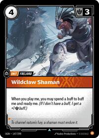 Origins : Wildclaw Shaman - 147/298 - Foil - Uncommon - Unit