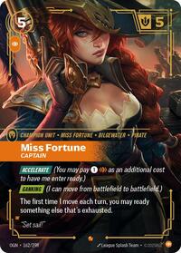 Origins : Miss Fortune - Captain - 162/298 - Foil - Epic - Champion Unit