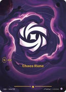 Origins : Chaos Rune (Alternate Art) - 166a/298 - Foil - Showcase - Rune
