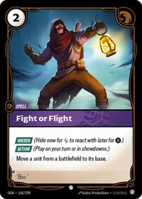 Origins : Fight or Flight - 168/298 - Foil - Common - Spell