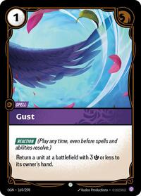 Origins : Gust - 169/298 - Foil - Common - Spell