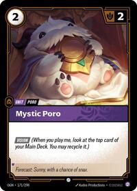 Origins : Mystic Poro - 171/298 - Normal - Common - Unit