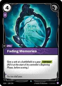 Origins : Fading Memories - 180/298 - Normal - Uncommon - Spell
