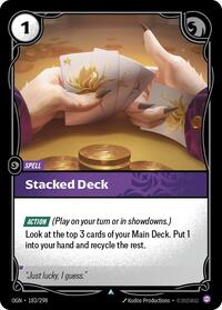Origins : Stacked Deck - 183/298 - Foil - Uncommon - Spell