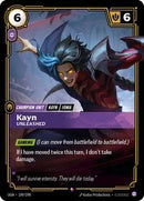 Origins : Kayn - Unleashed - 189/298 - Foil - Rare - Champion Unit