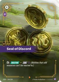 Origins : Seal of Discord - 204/298 - Foil - Epic - Gear