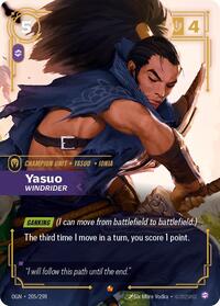 Origins : Yasuo - Windrider - 205/298 - Foil - Epic - Champion Unit
