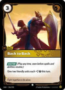 Origins : Back to Back - 206/298 - Foil - Common - Spell