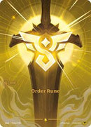 Origins : Order Rune (Alternate Art) - 214a/298 - Foil - Showcase - Rune