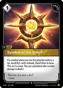 Origins : Symbol of the Solari - 227/298 - Foil - Uncommon - Gear