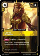 Origins : Leona - Determined - 238/298 - Foil - Rare - Champion Unit