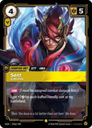 Origins : Sett - Kingpin (Alternate Art) - 240a/298 - Foil - Showcase - Champion Unit