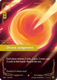 Origins : Divine Judgment - 244/298 - Foil - Epic - Spell