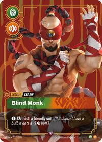 Origins : Lee Sin - Blind Monk - 257/298 - Foil - Rare - Legend