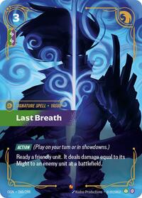 Origins : Last Breath - 260/298 - Foil - Epic - Signature Spell