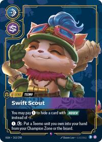 Origins : Teemo - Swift Scout - 263/298 - Foil - Rare - Legend