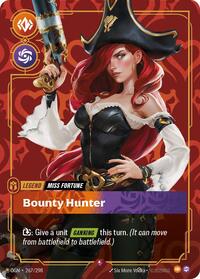 Origins : Miss Fortune - Bounty Hunter - 267/298 - Foil - Rare - Legend