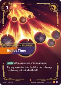 Origins : Bullet Time - 268/298 - Foil - Epic - Signature Spell