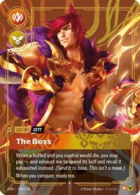 Origins : Sett - The Boss - 269/298 - Foil - Rare - Legend