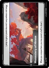 Origins : Monastery of Hirana - 282/298 - Normal - Uncommon - Battlefield