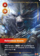 Origins : Volibear - Relentless Storm (Signature) - 300*/298 - Foil - Showcase - Legend