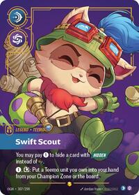 Origins : Teemo - Swift Scout (Overnumbered) - 307/298 - Foil - Showcase - Legend