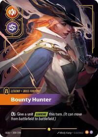 Origins : Miss Fortune - Bounty Hunter (Overnumbered) - 309/298 - Foil - Showcase - Legend