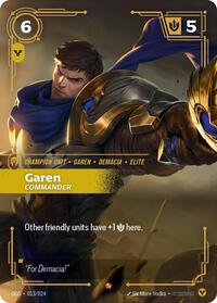 RiftboundOriginsProvingGrounds : Garen - Commander - 013/024 - Normal - Epic - Champion Unit