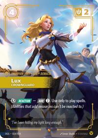 RiftboundOriginsProvingGrounds : Lux - Crownguard - 014/024 - Normal - Epic - Champion Unit