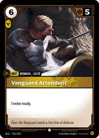 RiftboundOriginsProvingGrounds : Vanguard Attendant - 016/024 - Normal - Common - Unit