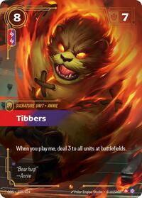 RiftboundOriginsProvingGrounds : Tibbers - 018/024 - Normal - Epic - Signature Unit