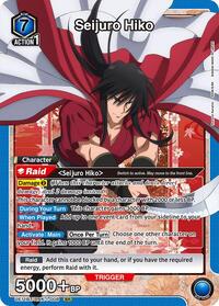 Rurouni Kenshin : Seijuro Hiko (008) - Blue - (Super Rare)