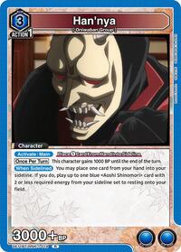Rurouni Kenshin : Han'nya - Blue - (Rare)