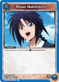 Rurouni Kenshin : Misao Makimachi (023) - Blue - (Uncommon)