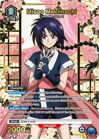 Rurouni Kenshin : Misao Makimachi (024) (R*) - Blue - (Rare 1-Star)