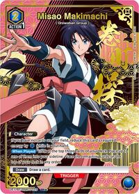 Rurouni Kenshin : Misao Makimachi (025) (SR*) - Blue - (Super Rare 1-Star)