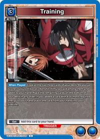 Rurouni Kenshin : Training - Blue - (Common)